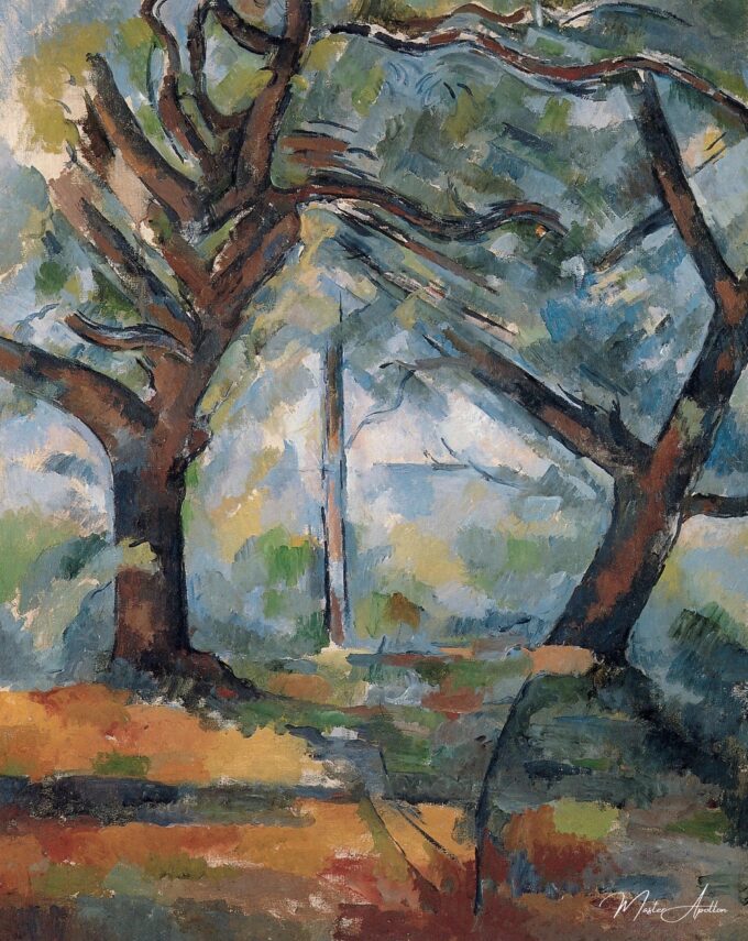 Grands arbres – Paul Cézanne Paul Cézanne