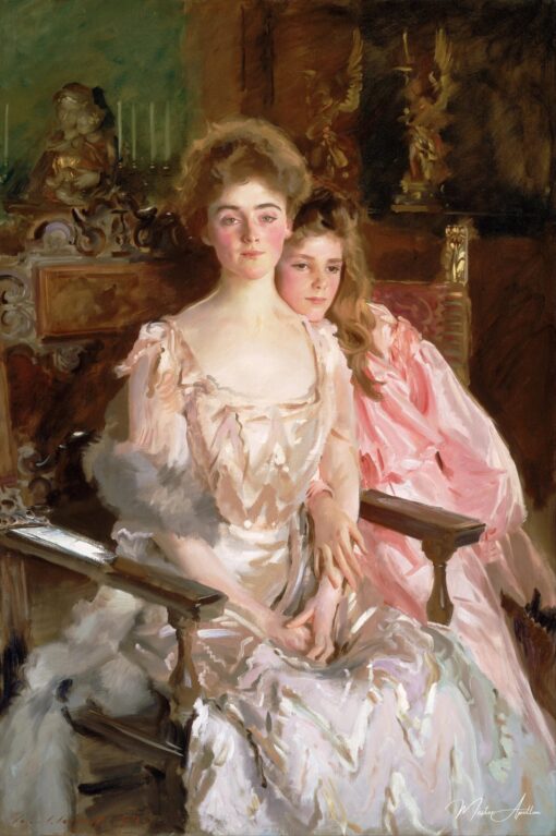 Gretchen Osgood Warren et sa fille Rachel – John Singer Sargent John Singer Sargent