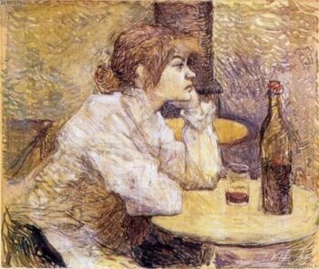 Gueule de bois – Toulouse Lautrec Henri de Toulouse-Lautrec