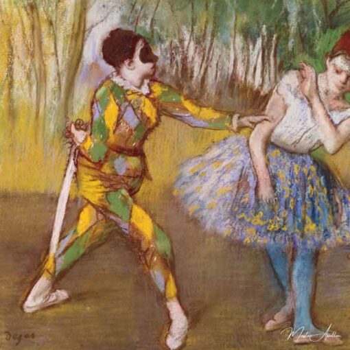 Harlequin et Columbine – Edgar Degas Edgar Degas
