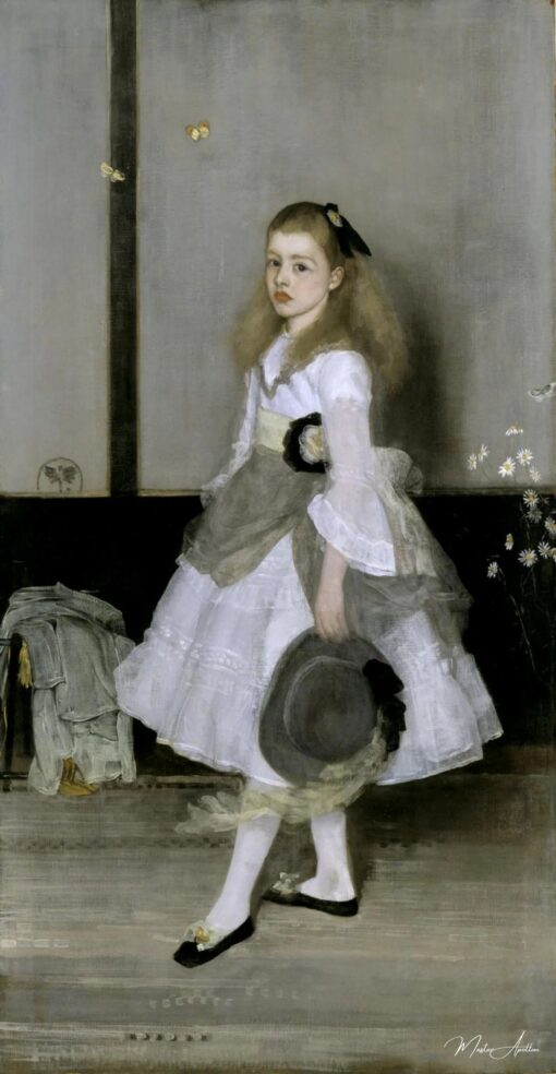 Harmonie en gris et vert : Miss Cicely Alexander – James Abbott McNeill Whistler James Abbott McNeill Whistler