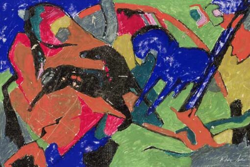 Harnachement des chevaux – Franz Marc Franz Marc