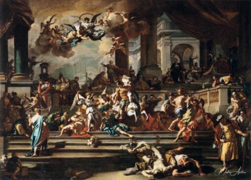 Héliodore chassé du temple – Eugène Delacroix Eugène Delacroix