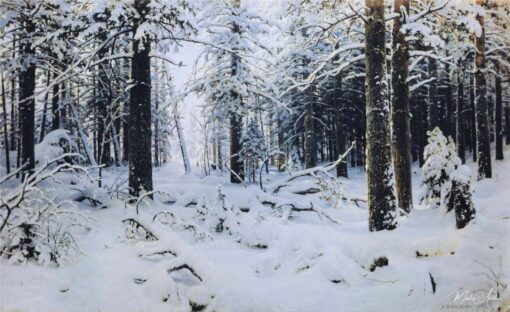 Hiver – Ivan Shishkin Ivan Shishkin