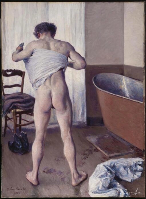 Homme au bain – Caillebotte Gustave Caillebotte 2
