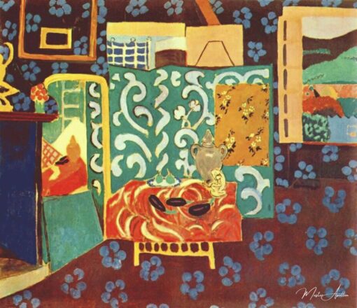 Intérieur avec des aubergines – Matisse Henri Matisse