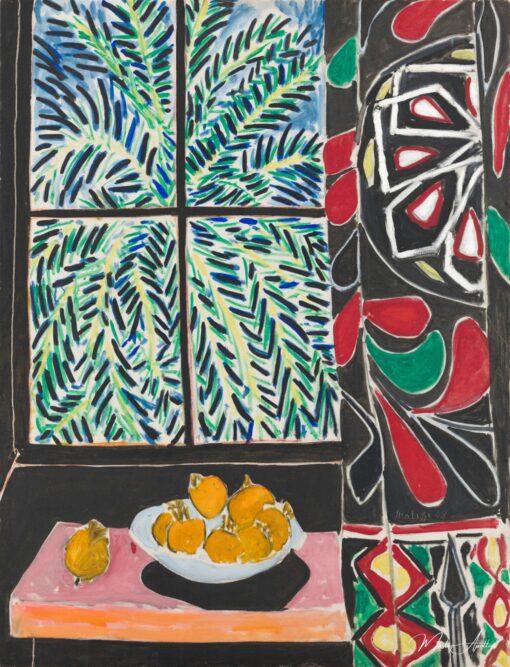 Intérieur avec rideau égyptien – Matisse Henri Matisse