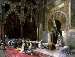 Intérieur de la mosquée de Cordoue – Edwin Lord Weeks Edwin Lord Weeks