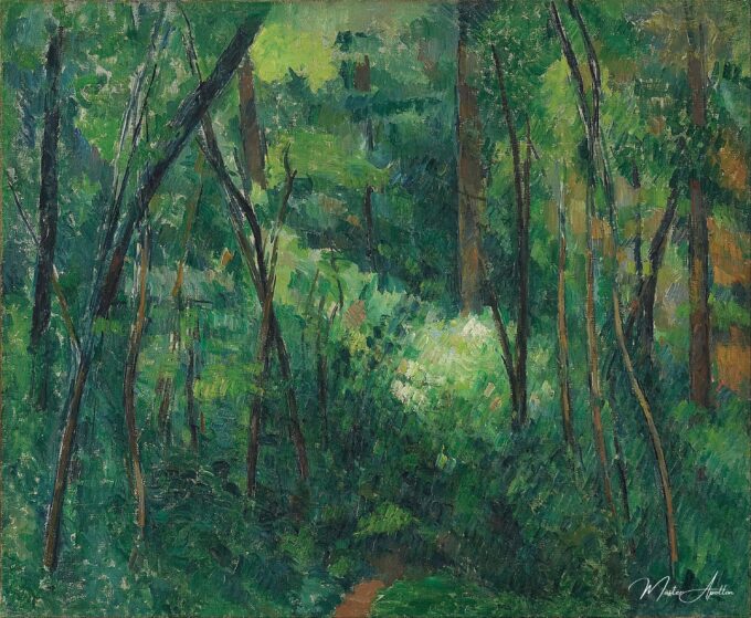 Intérieur d’une forêt – Paul Cézanne Paul Cézanne