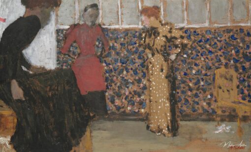 Intérieur, trois femmes en conversation – Édouard Vuillard Édouard Vuillard