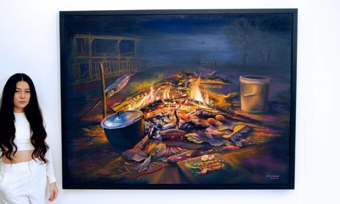 Issan  | 160 X 120 cm La Galerie d'art en ligne art gallery