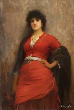 Italienne – Luke Fildes Luke Fildes
