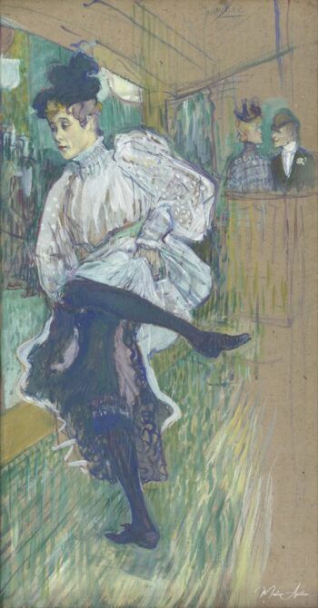 Jane Avril danse – Toulouse Lautrec Henri de Toulouse-Lautrec