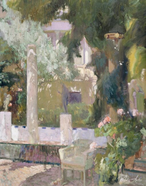 Jardin de la maison – Sorolla Joaquín Sorolla