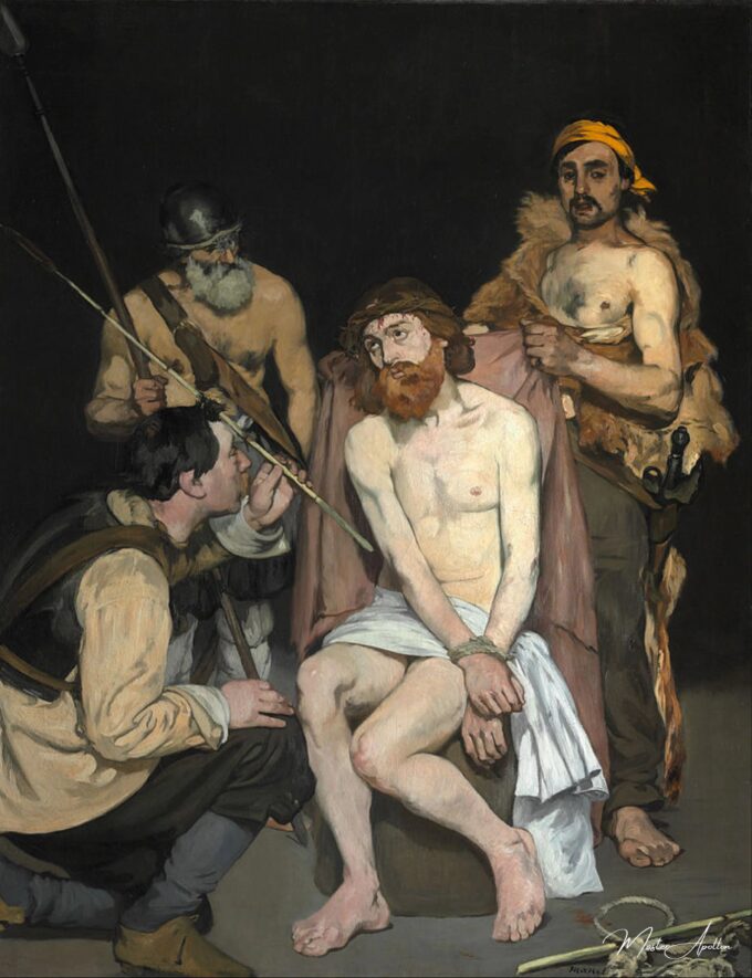 Jésus insulté par les soldats – Edouard Manet Édouard Manet