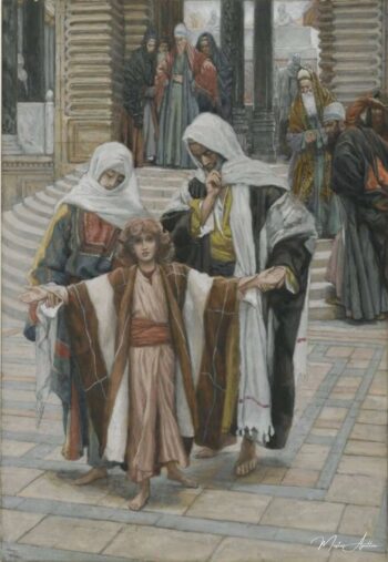 Jesus retrouvé dans le temple – James Tissot James Tissot