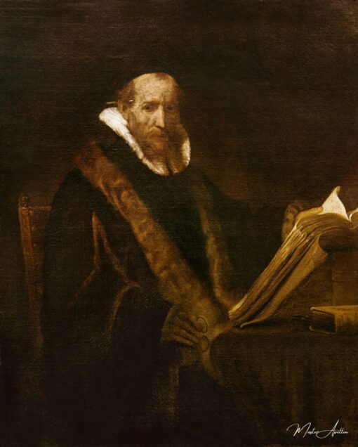 Johannes Cornelisz. Sylvius – Rembrandt van Rijn Rembrandt van Rijn