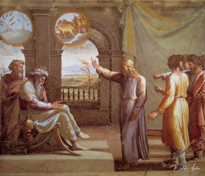 Joseph a. Les rêves de Pharaon – Raphaël (peintre) Raffaello Sanzio (Raphaël)
