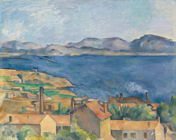 La baie de Marseille, vue de l’Estaque – Paul Cézanne Paul Cézanne