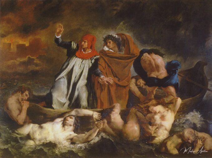La barque de Dante – Edouard Manet Édouard Manet