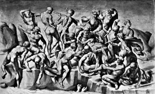 La Bataille de Cascina – Michel-Ange Michel-Ange