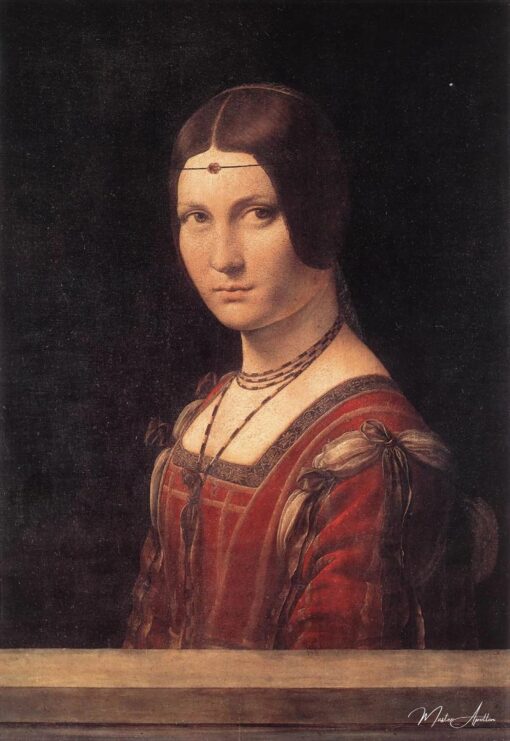 La Belle Ferronnière – Léonard de Vinci Léonard de Vinci