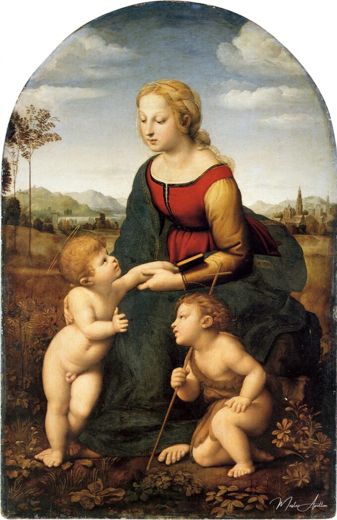 La belle jardinière – Raphaël (peintre) Raffaello Sanzio (Raphaël)