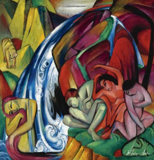 La cascade – Franz Marc Franz Marc