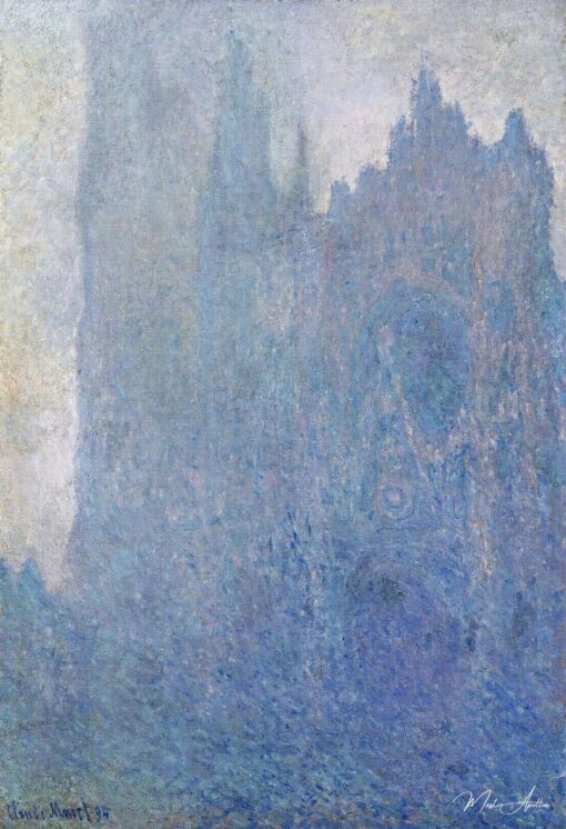 La Cathédrale de Rouen dans le brouillard (W1349) – Claude Monet Claude Monet