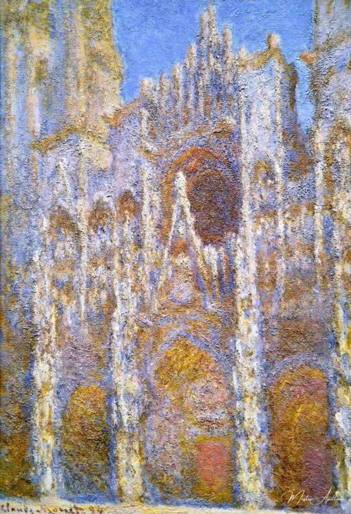 La Cathédrale de Rouen, effet de soleil (W1356) – Claude Monet Claude Monet 2