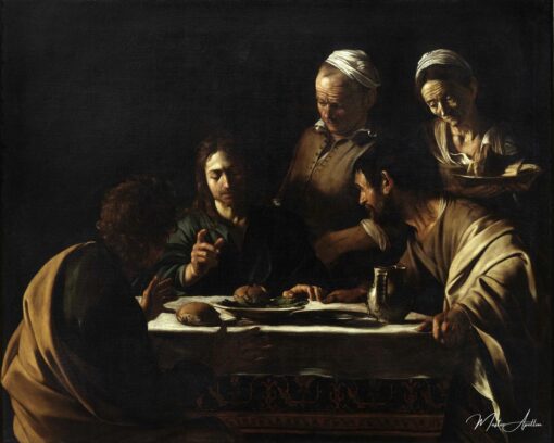 La Cène à Emmaüs – Caravage Le Caravage