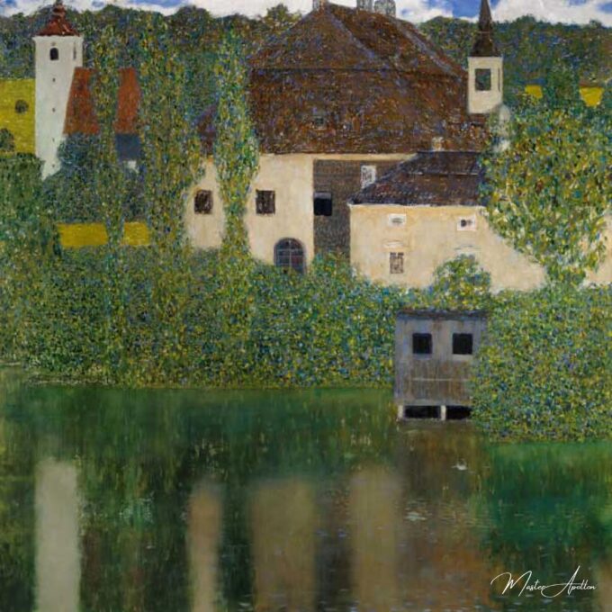 La chambre ferme au Attersee – Gustav Klimt Gustav Klimt
