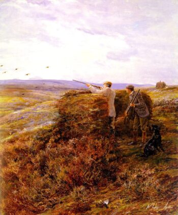 La chasse à la grouse, 1898 – Heywood Hardy Heywood Hardy