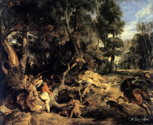 La chasse au sanglier – Peter Paul Rubens Peter Paul Rubens