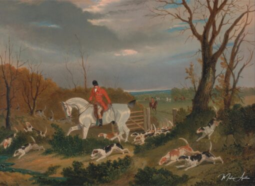 La chasse au Suffolk : Aller à la couverture près de Herringswell – John Frederick Herring Snr John Frederick Herring Sr