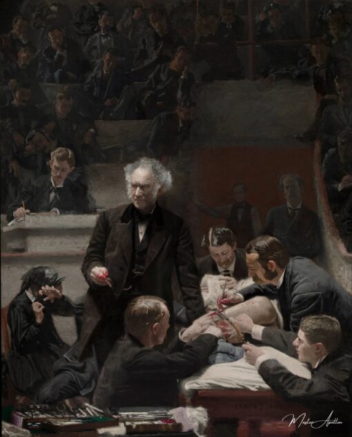 La Clinique du Dr Gross, 1875 – Thomas Eakins Thomas Eakins