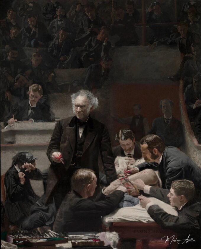 La Clinique du Dr Gross, 1875 – Thomas Eakins Thomas Eakins