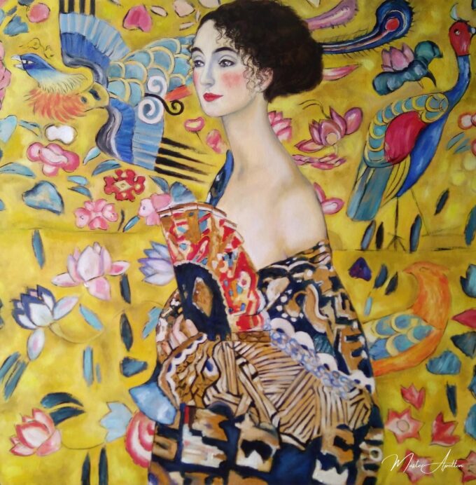 La dame à l’éventail – Gustav Klimt Gustav Klimt