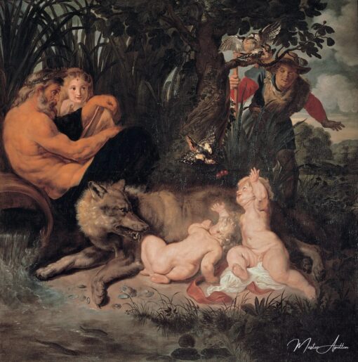La découverte de Romulus et Remus – Peter Paul Rubens Peter Paul Rubens
