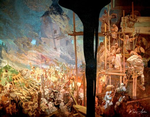 La défense de Sziget contre les Turcs par Nicholas Zrinsky – Mucha Alphonse Mucha
