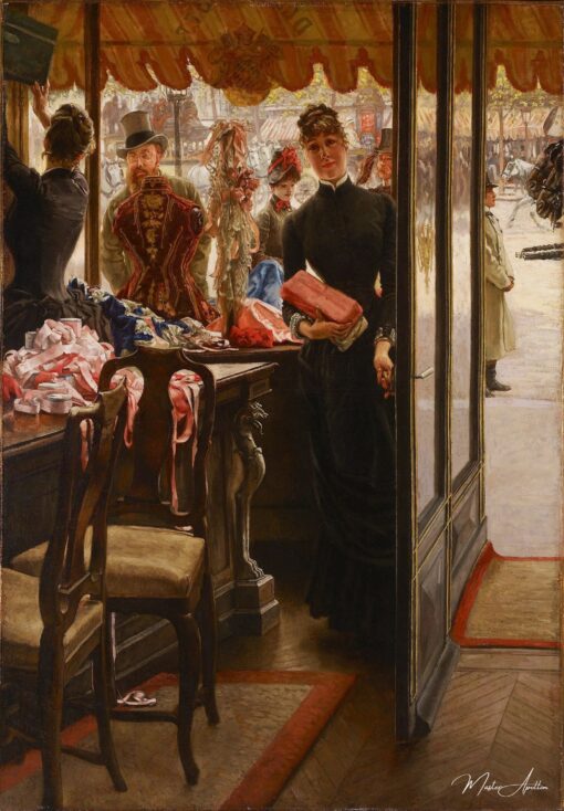 La demoiselle de magasin – James Tissot James Tissot 2