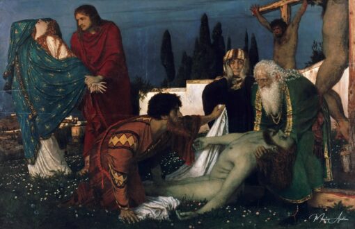 La déposition – Arnold Böcklin Arnold Böcklin