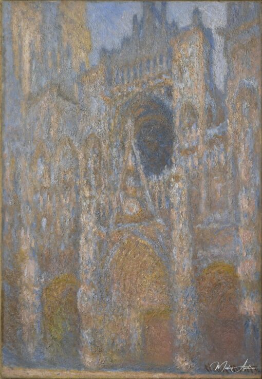 La Façade de la cathédrale de Rouen au soleil (W1358) – Claude Monet Claude Monet