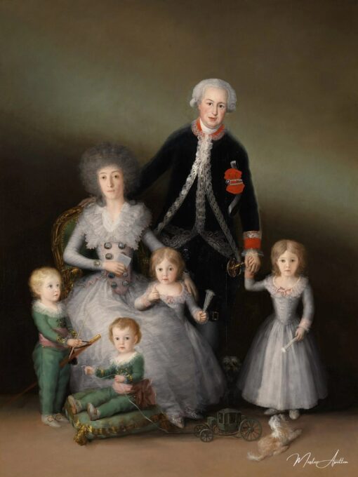 La Famille du duc d’Osuna – Francisco de Goya Francisco de Goya