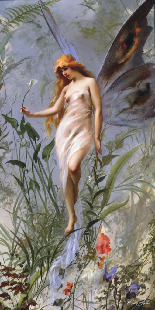 La fée des lys – Luis Ricardo Falero Luis Ricardo Falero 2