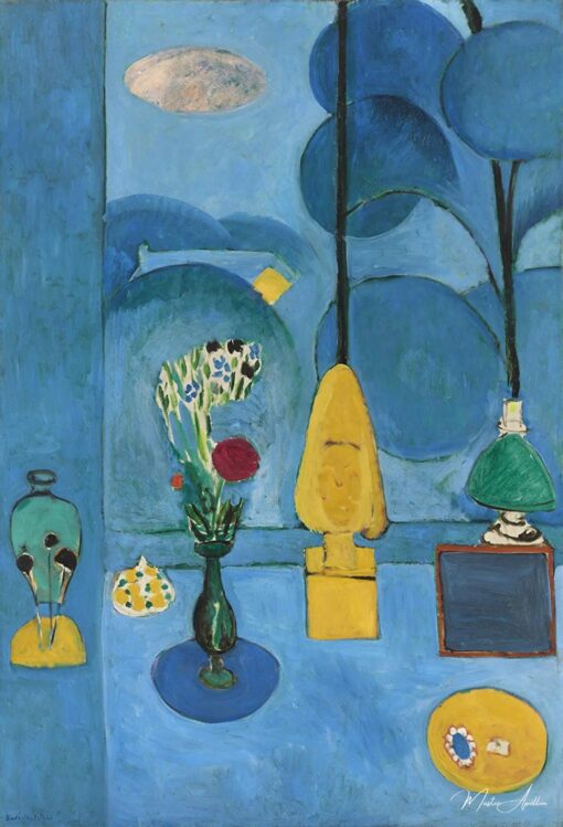 La fenêtre bleue – Matisse Henri Matisse