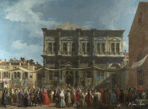 La fête de Saint Roch à Venise – Giovanni Antonio Canal Giovanni Antonio Canal 2
