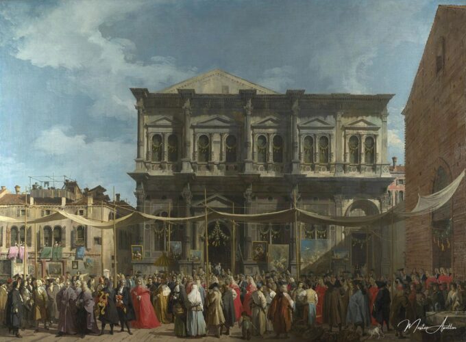 La fête de Saint Roch à Venise – Giovanni Antonio Canal Giovanni Antonio Canal