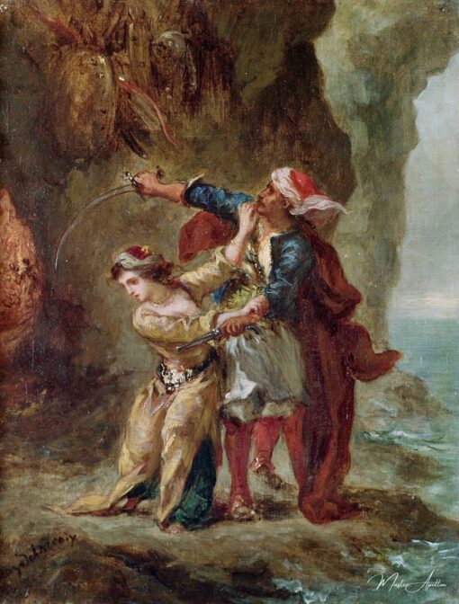 La Fiancée d’Abydos – Eugène Delacroix Eugène Delacroix