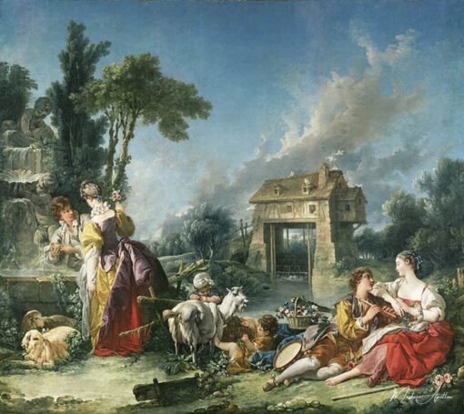 The Fountain of Love – François Boucher François Boucher